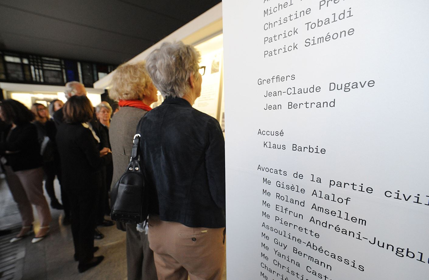 Soir E D Ouverture De L Exposition Le Proc S Klaus Barbie Lyon